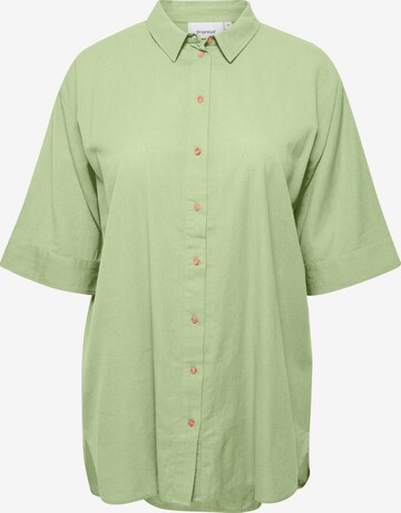 Fransa Blouse 'MADDIE' in Groen: voorkant