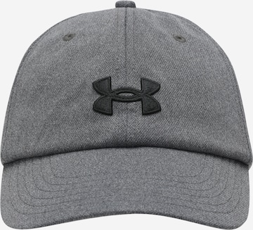 UNDER ARMOUR Спортна шапка 'Blitzing' в сиво