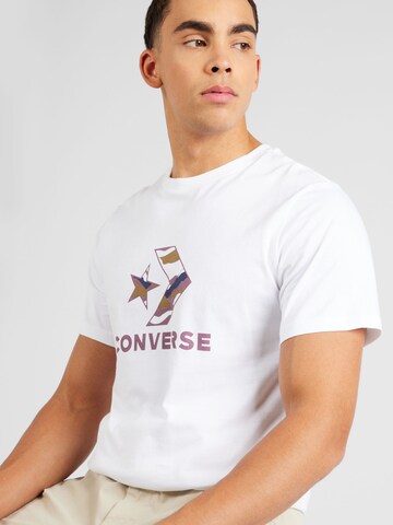 CONVERSE T-Shirt 'WINTER STAR' in Weiß