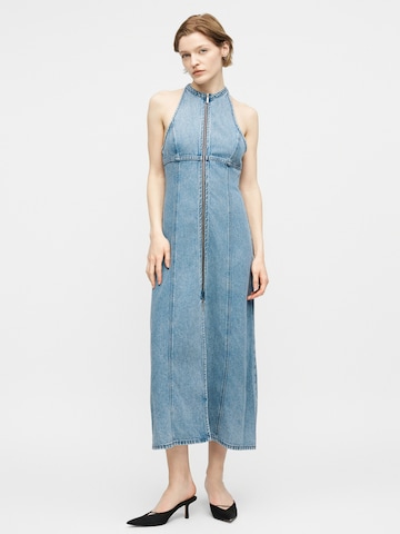 Robe ARMANI EXCHANGE en bleu : devant
