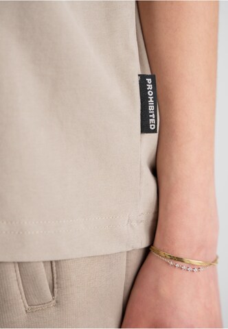 T-Shirt 'Hometown' Prohibited en gris