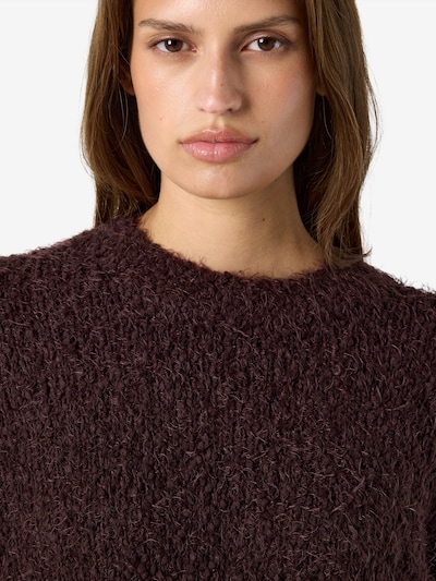 Noisy may Sweater 'NMSASSY' in XS in Chestnut brown, Item view