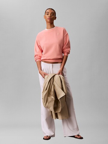 Calvin Klein Jeans Sweatshirt in Pink