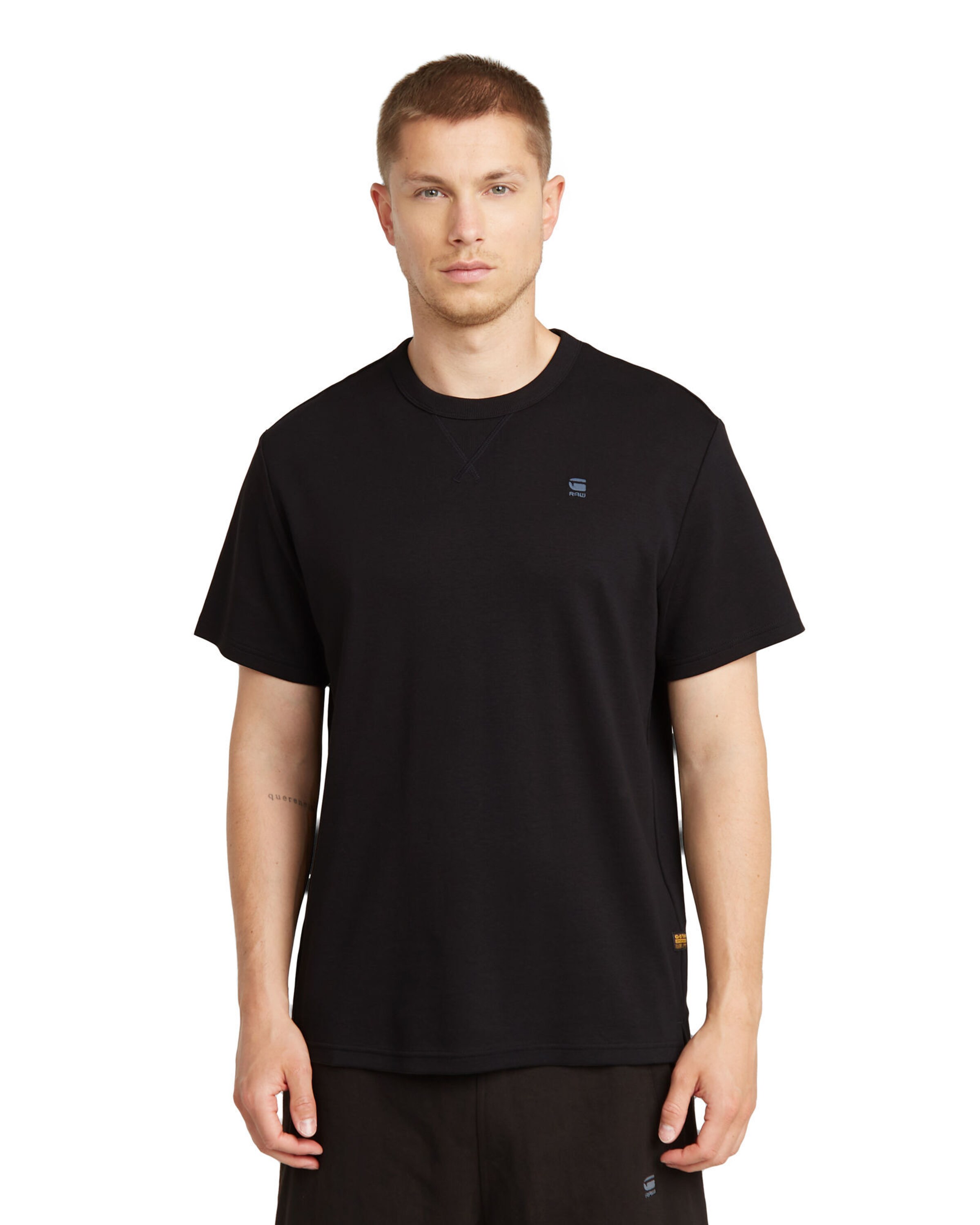 G-STAR Shirt 'Nifous' in Zwart: voorkant