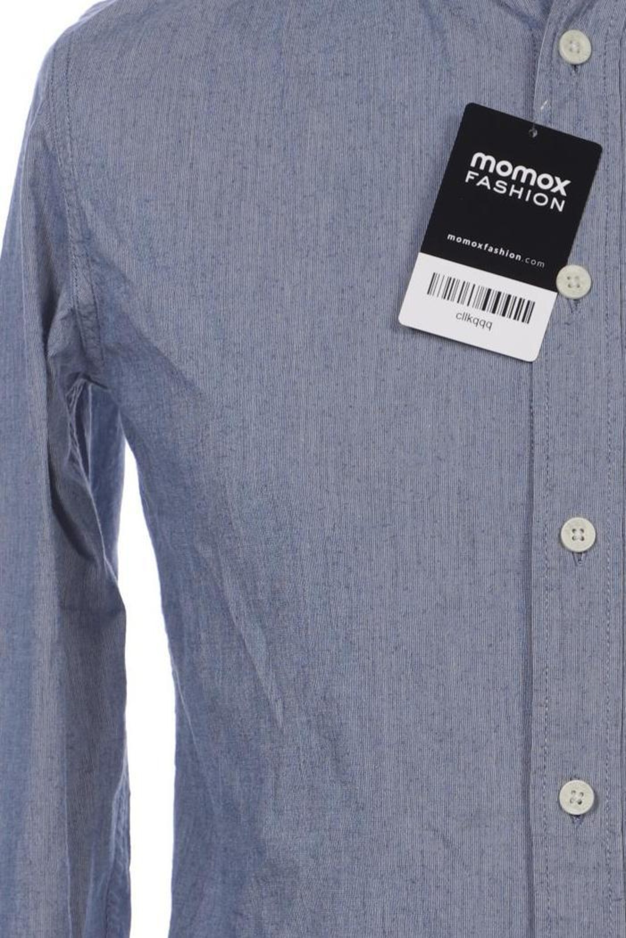 HOLLISTER Button Up Shirt in S in Blue