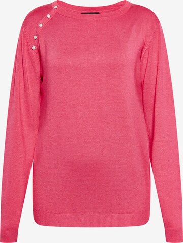 Pull-over NAEMI en rose : devant