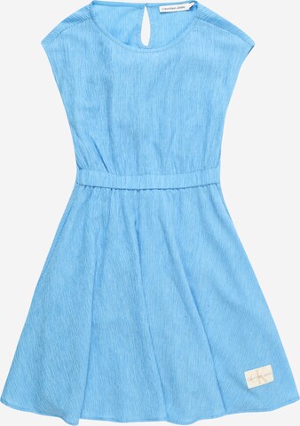 Calvin Klein Jeans - Vestido em azul: frente