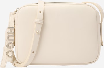 HUGO Red Crossbody Bag 'Mel' in White: front