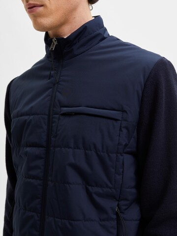 SELECTED HOMME Between-season jacket 'Rylee' in Blue