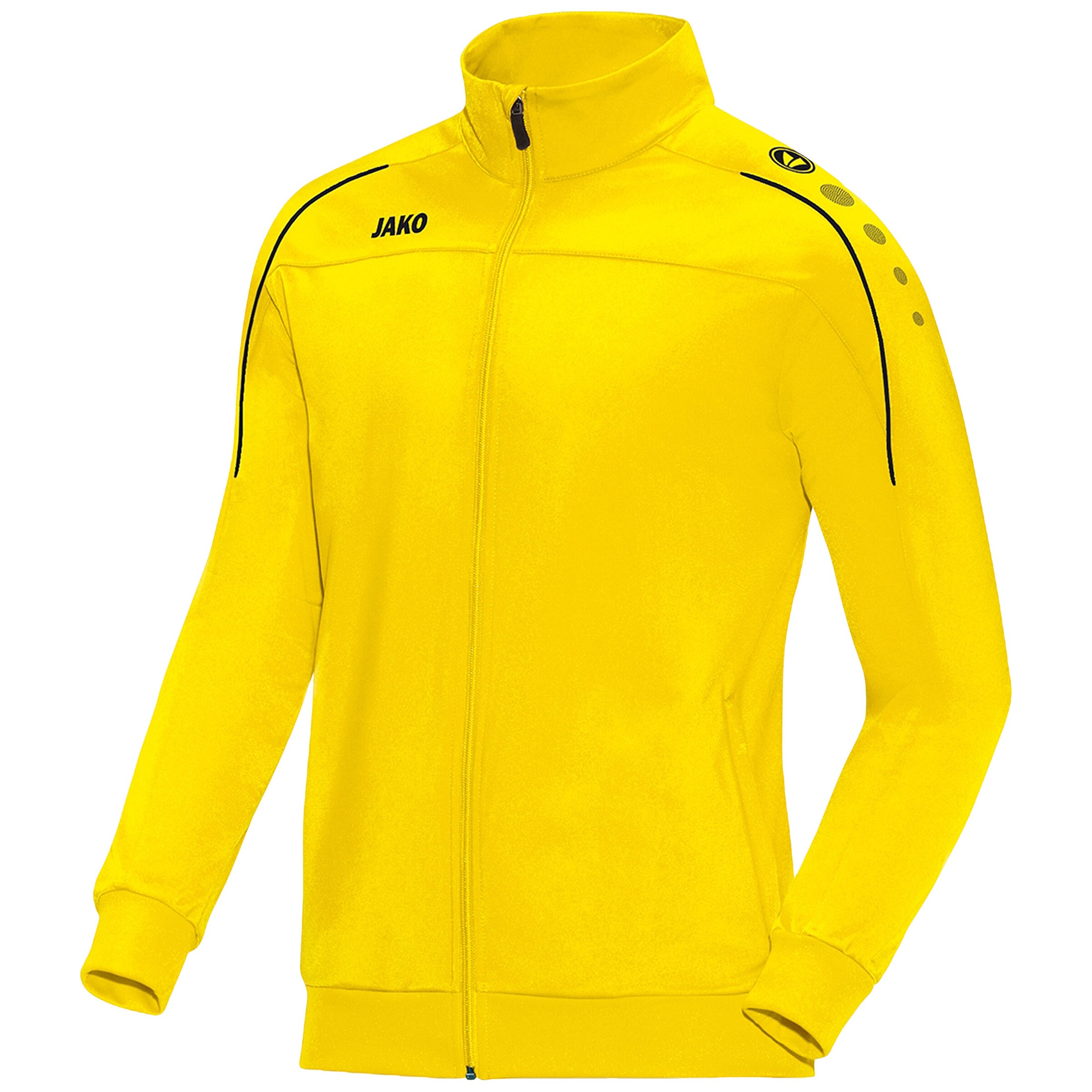 JAKO Training jacket 'Classico' in Yellow: front
