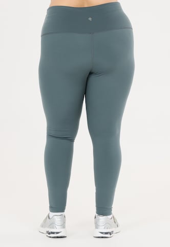 Q by Endurance Skinny Funktionstight in Blau
