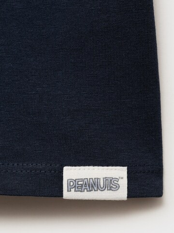 Tricou 'SNTABLE' de la MANGO KIDS pe albastru