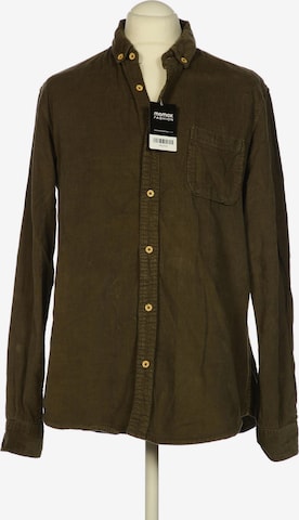 Urban Classics Button Up Shirt in L in Green: front