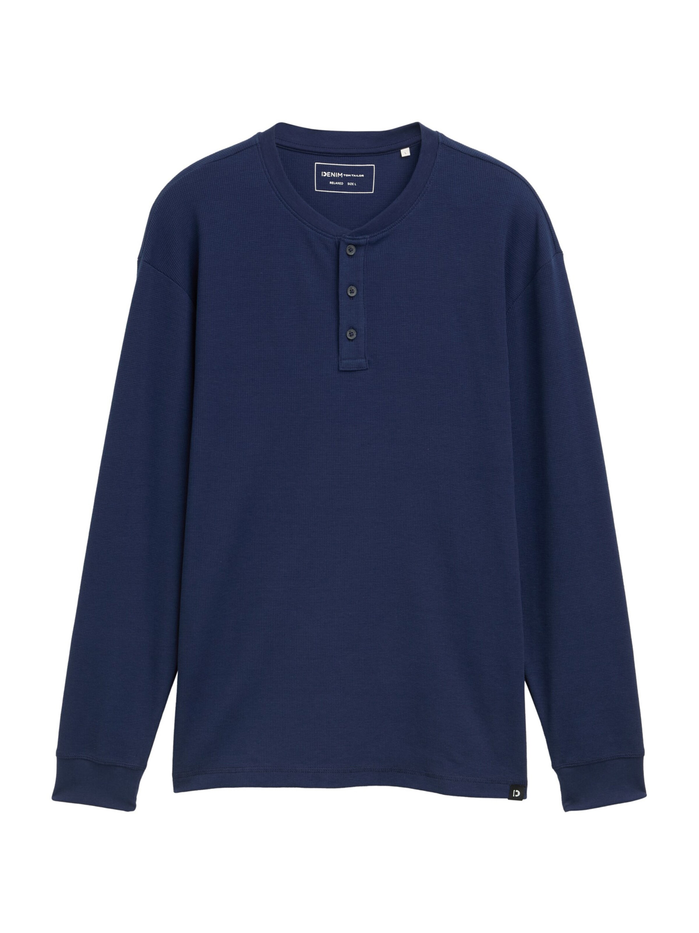 TOM TAILOR DENIM Bluser & t-shirts i blå: forside