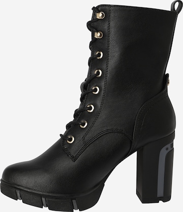 MUSTANG Lace-up bootie in Black