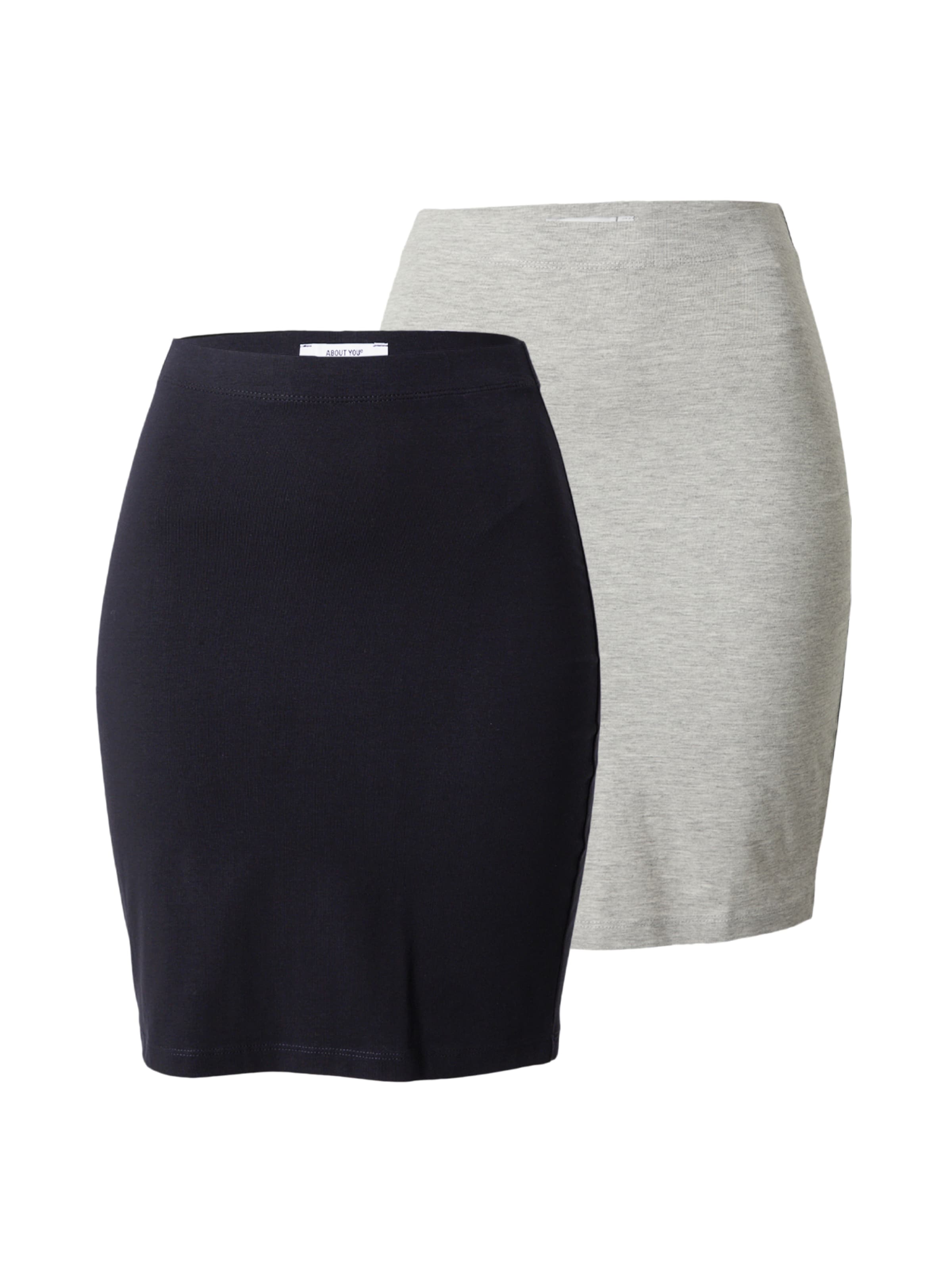 Fustă '2er pack Lilou' de la ABOUT YOU pe gri: față