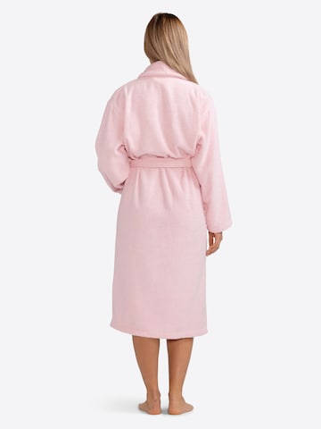 celodoro Long Bathrobe 'Home & Spa Collection' in Pink