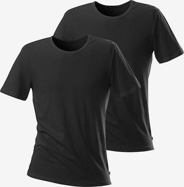 Regular T-Shirt H.I.S en noir : devant