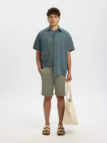 SELECTED Sweter 'SLHTORINO' w kolorze zielony