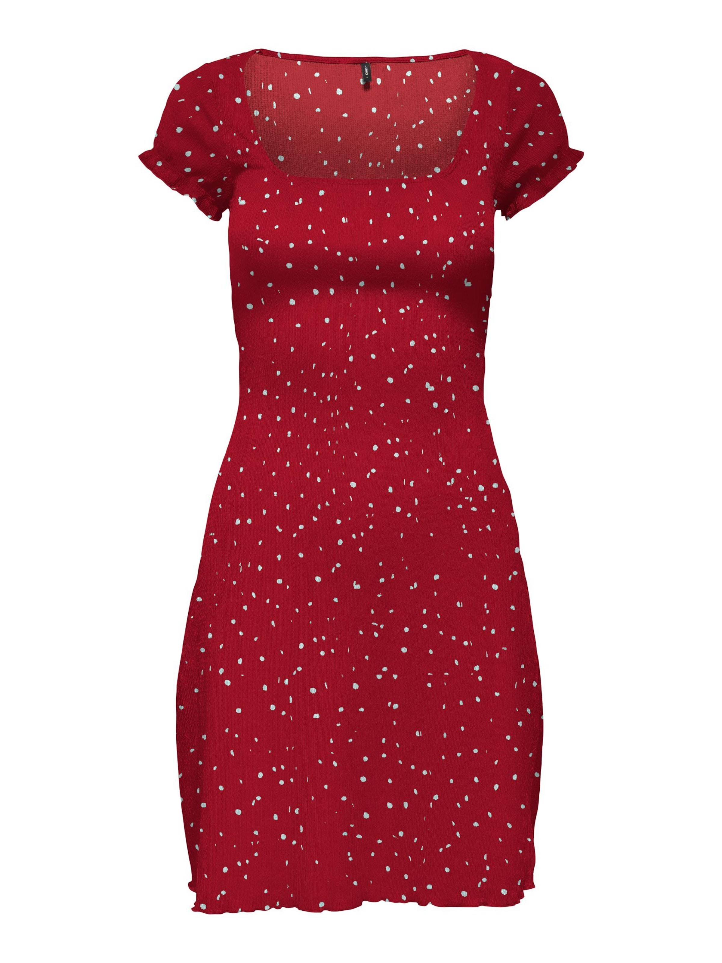 ONLY Kjole 'ONLHillary' i rød: forside