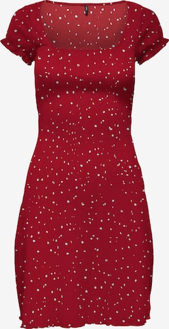 ONLY - Vestido 'ONLHillary' en rojo: frente