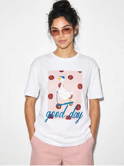Maglietta 'T-Shirts' in S Bianco Lucci di colore bianco, Visualizzazione prodotti