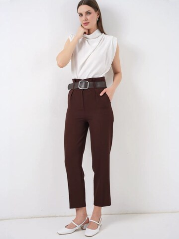 regular Pantaloni con pieghe 'Hose' di Bigdart in marrone