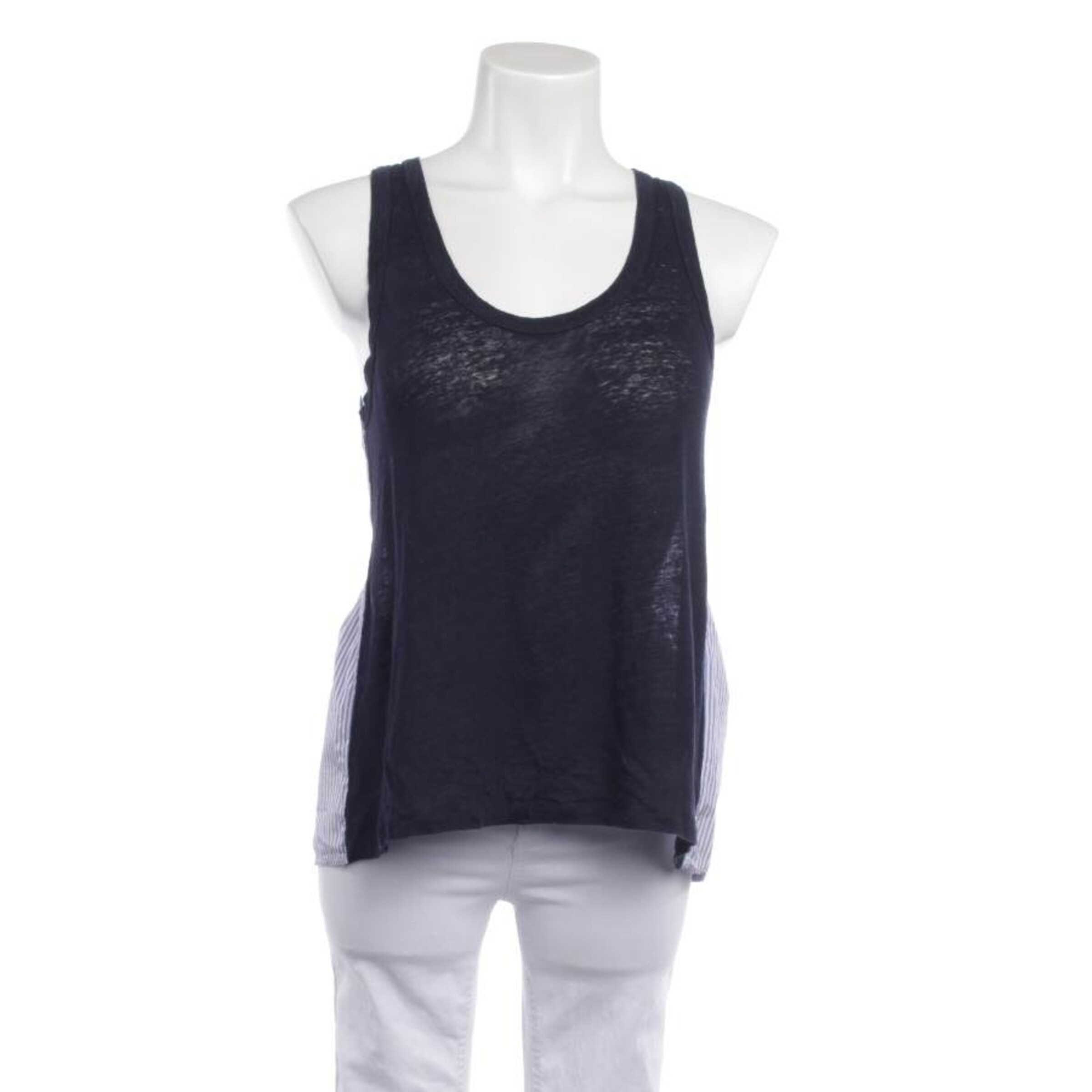 J.Crew Top / Seidentop S in Blau: Vorderseite