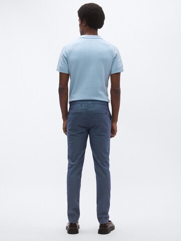 SCOTCH & SODA Slimfit Παντελόνι τσίνο σε μπλε