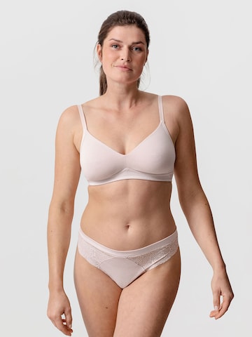 Erlich Textil - Soutien Bustier Soutien 'Amela' em bege: frente