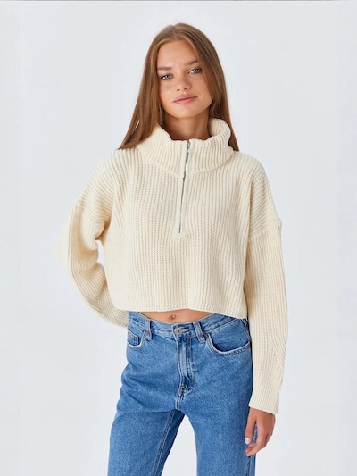 MixRay Pulover 'Pullover' veličine S-M u svijetlobež, Pregled proizvoda