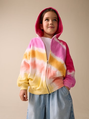 Next Sweatjacke in Pink: Vorderseite