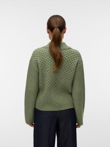 Geacă tricotată 'VMROBIN' de la VERO MODA pe verde