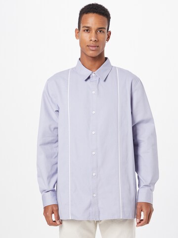 ABOUT YOU Limited Shirt 'Timo' in Blue: front