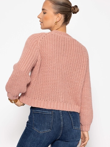 SASSYCLASSY Oversized Cardigan in Pink