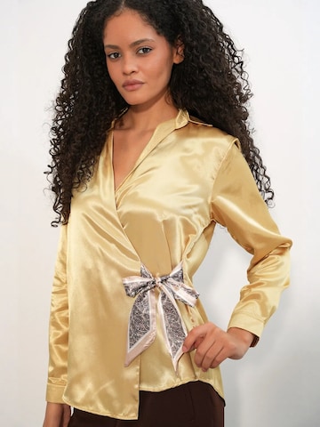 Camicia da donna di Bigdart in giallo