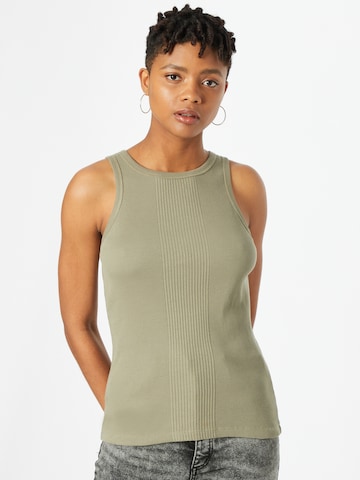 G-Star RAW Top in Groen: voorkant