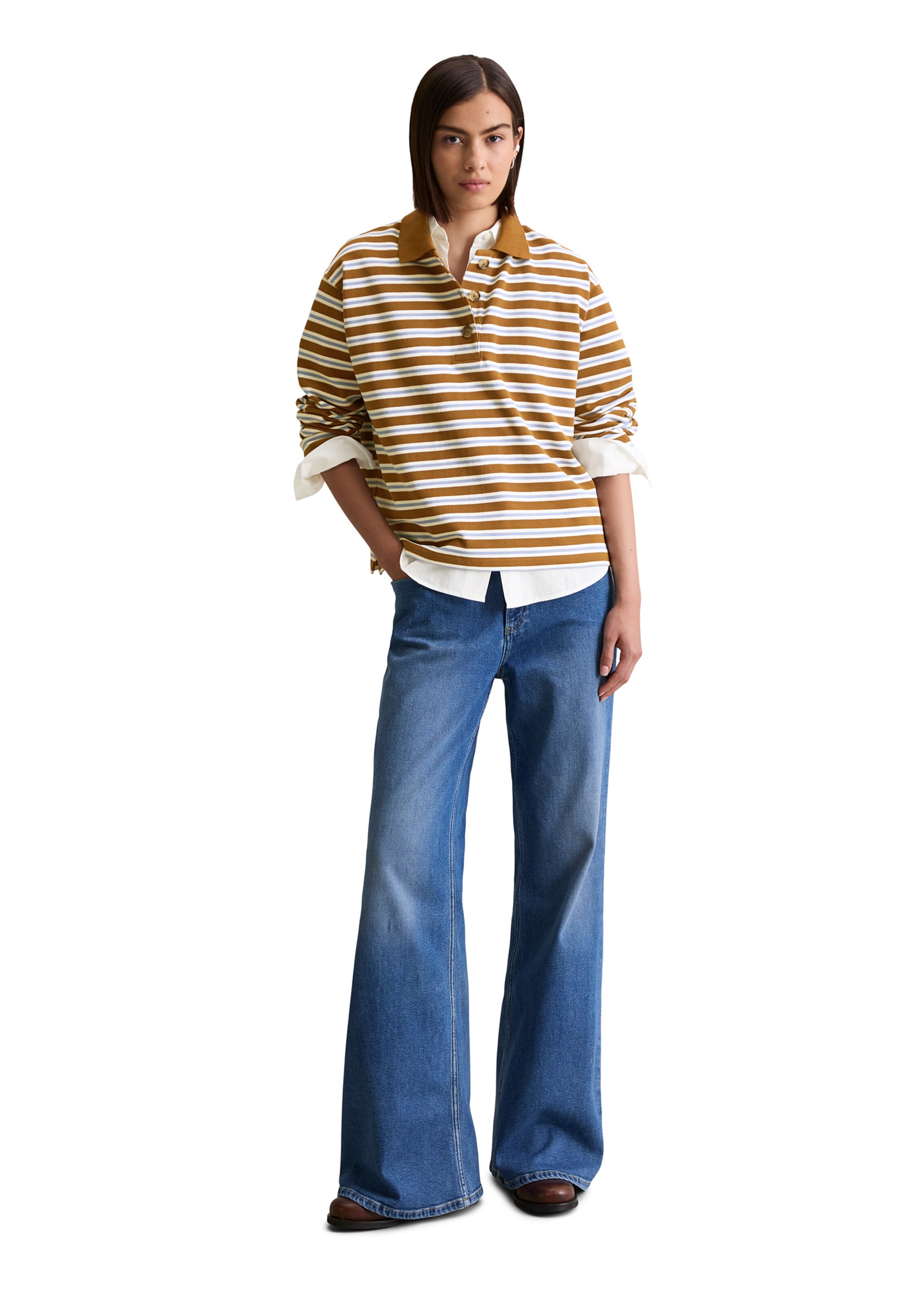 Marc O'Polo DENIM Shirt in Brown