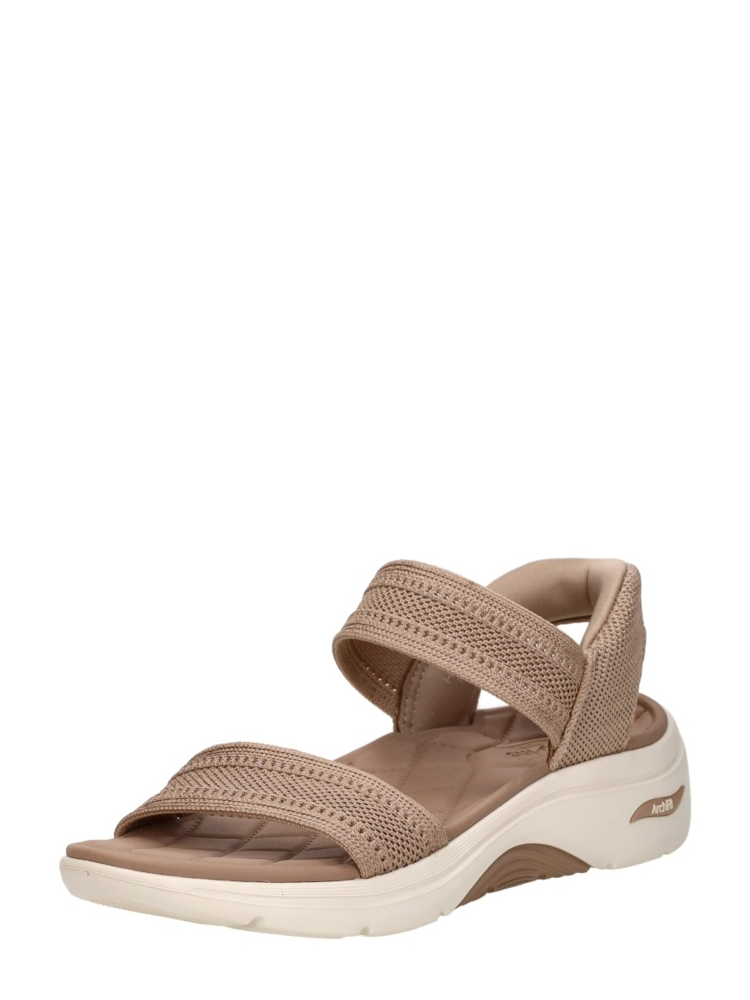 SKECHERS Sandaal 'Slip-Ins: Go walk Arch Fit 2.0' in Beige