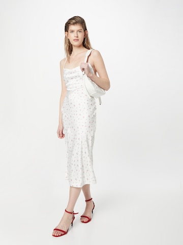 NA-KD Лятна рокля в бяло