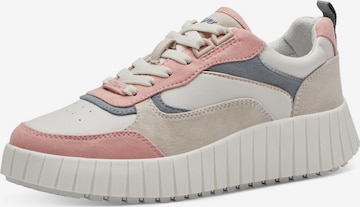 Sneaker bassa di s.Oliver in arancione: frontale