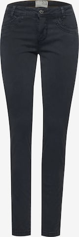 STREET ONE Slimfit Jeans 'Yulius' in Grau: predná strana