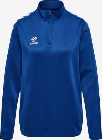 Hummel Athletic Sweatshirt in Blue: front