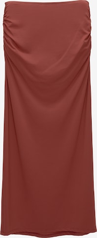 Pull&Bear Rok in Rood: voorkant