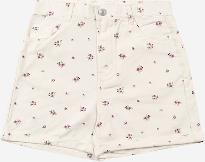 Little Pieces Jeans 'ELLI' in Green / Dusky pink / White denim, Item view