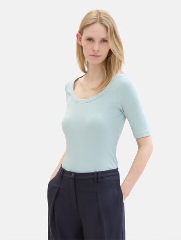 TOM TAILOR T-Shirt in Blau