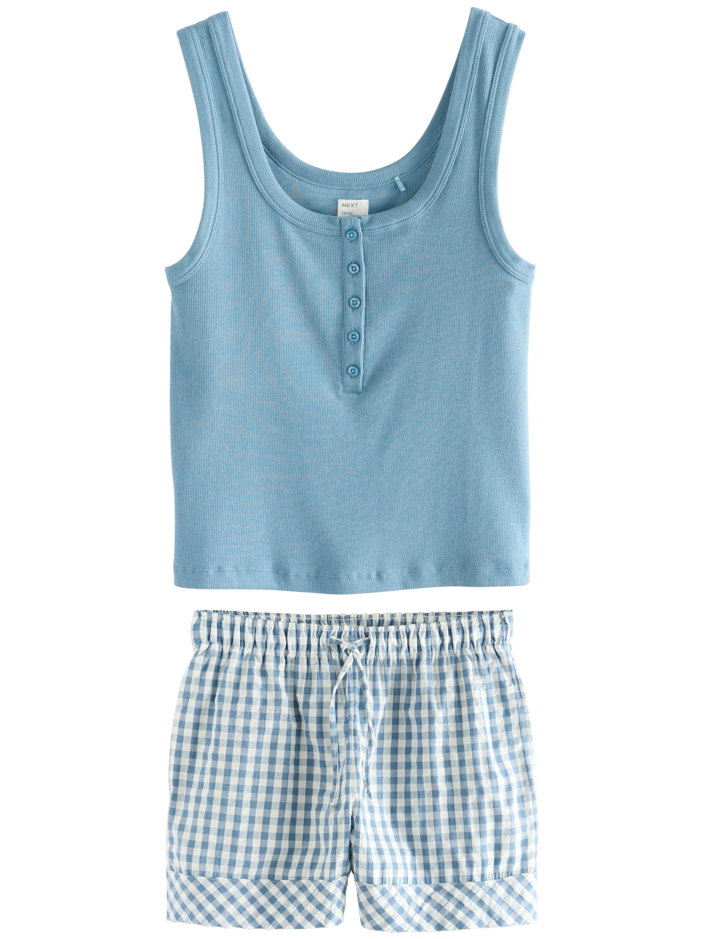 Next Pyjamas i blå: framsida