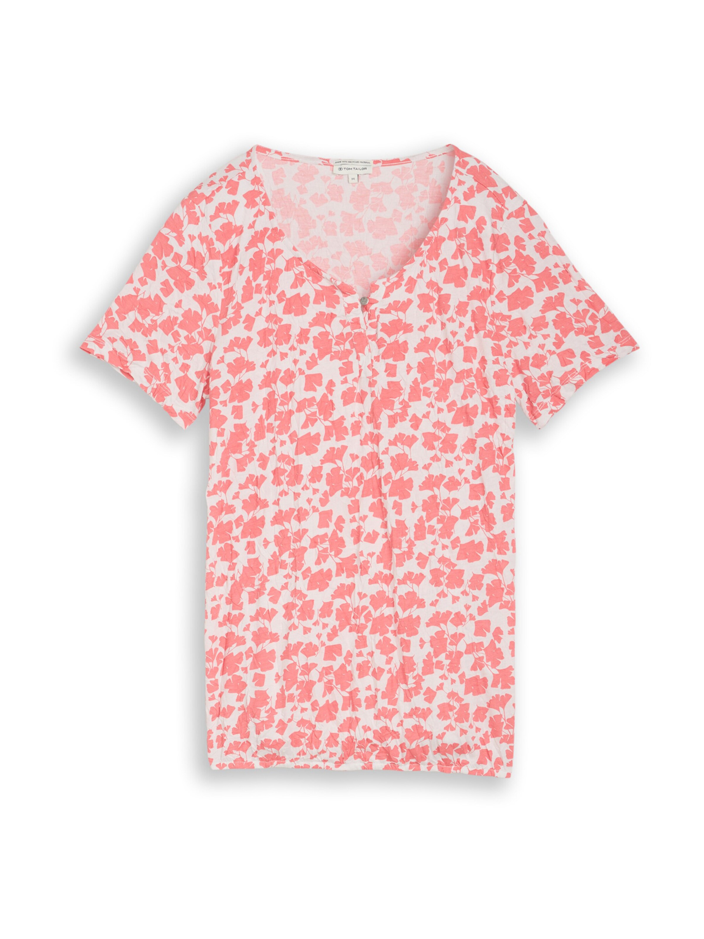 TOM TAILOR Μπλουζάκι σε ροζ: μπροστά