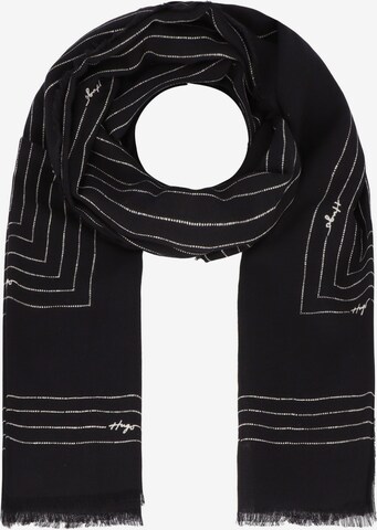 Foulard 'Aliyah' HUGO en noir : devant