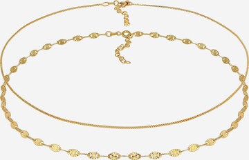 ELLI Halsband 'Valentino' i guld: framsida
